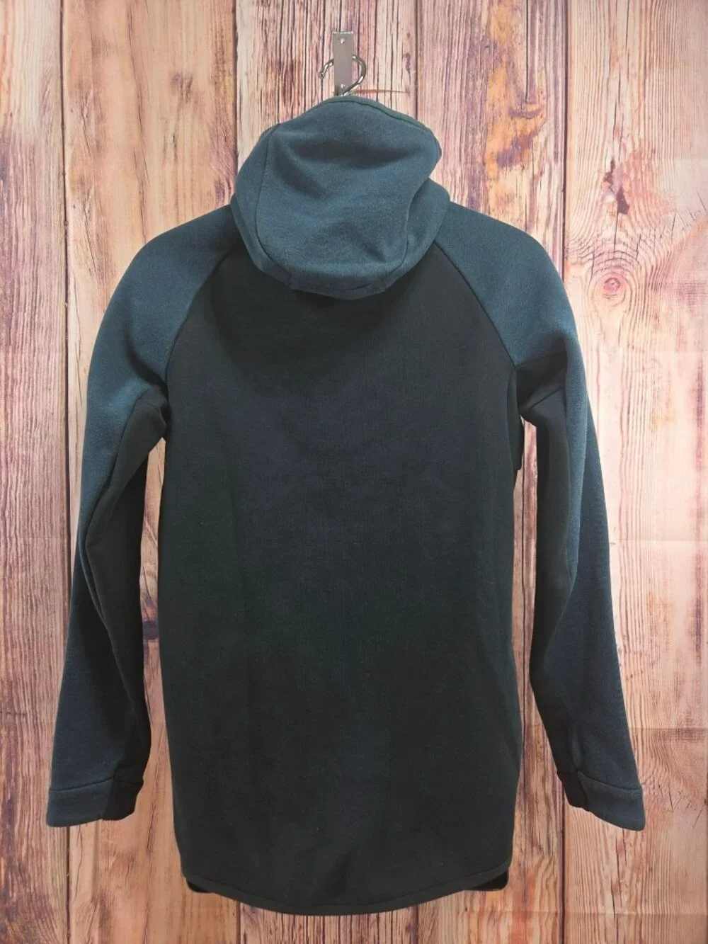 Nike Mens Full-Zip Hoodie Small Black & Blue